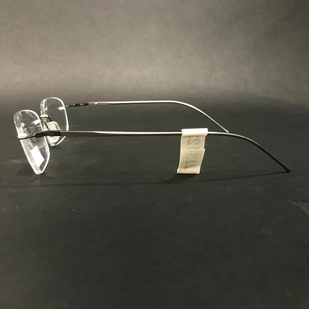 Roberto Steffani SC014 COL 20 Eyeglasses Frames Grey Rectangular 54-18-135